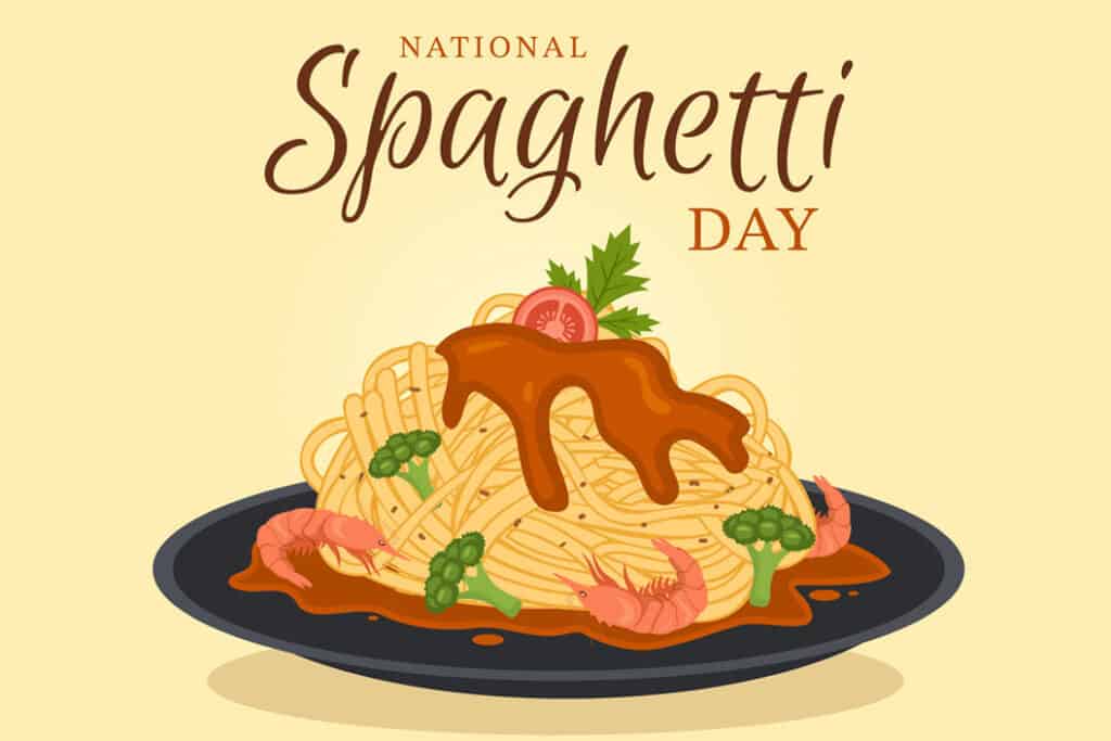 national spaghetti day
