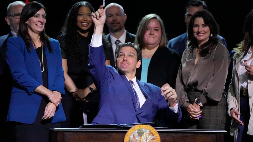 DeSantis criticizes Trump for implying Florida abortion ban is ‘too harsh’ DeSantis criticizes Trump for implying Florida abortion ban is 'too harsh'