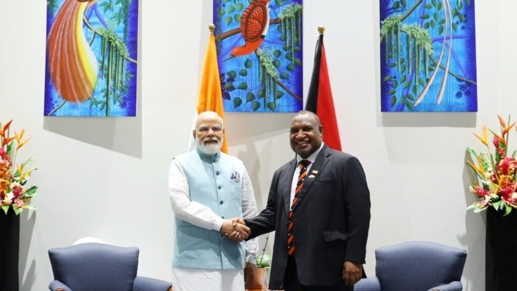 Modi stresses on boosting India-Papua New Guinea ties in talks with PM Marape, Governor-General Dadae