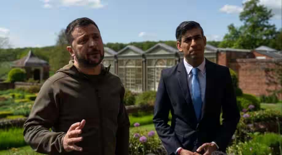 Ukraine President Zelensky eyes ‘jets coalition’ during meeting with UK PM Sunak Ukraine President Zelensky eyes 'jets coalition' during meeting with UK PM Sunak