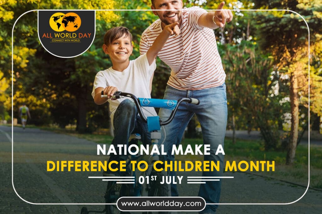 National Make A Difference to Children Month 2023: Theme, History, Quotes, Date, Celebration National Make A Difference to Children Month