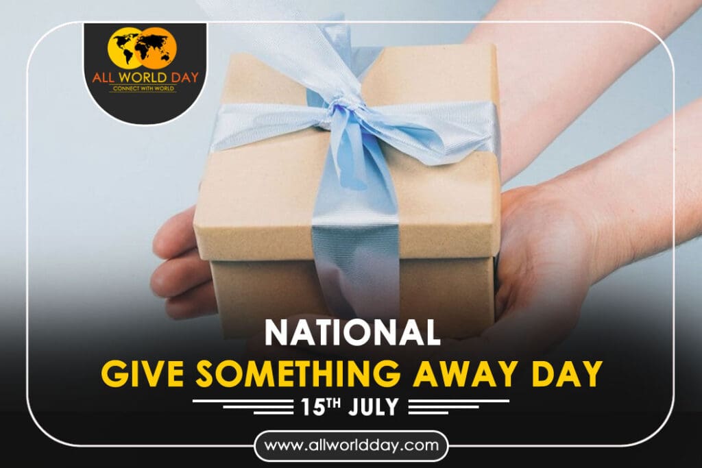 National Give Something Away Day